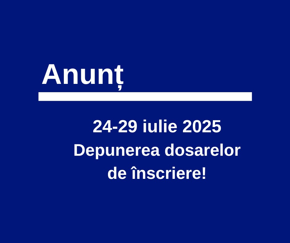 Depunere dosare înscriere